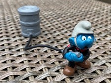 Schleich Schlumpf Feuerwehr Mann- 40216 - Peyo Schlümpfe fireman Zubehör 