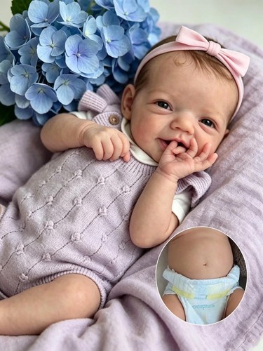Reborn baby puppe augen offen - reborn,