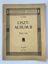Noten . Liszt. Album II. Piano
