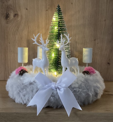 Deko adventskranz weihnachten - adventskranz,