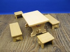 Tisch 4 Bänke Zubehör Möbel