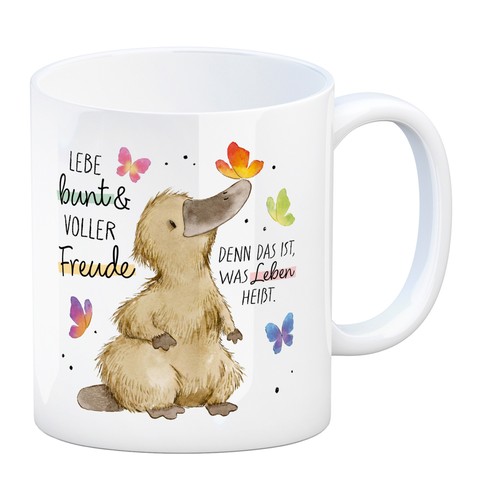 Schnabeltier kaffeebecher mit - schnabeltier,