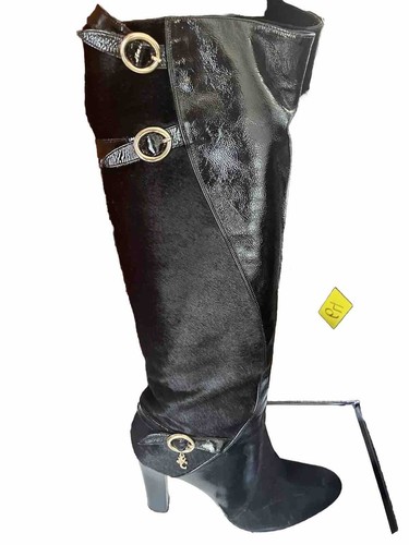 Damen steifel versace leder - damen,