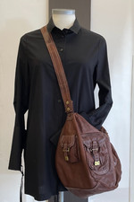 SissiRossi Sissi Rossi Ledertasche Büffelleder mit vielen Taschen