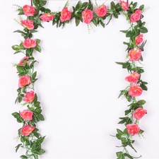 10Köpfe 2.4m Blumengirlande