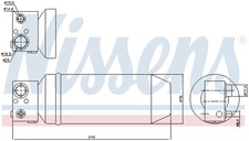NISSENS 95113 Trockner