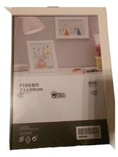 IKEA FISKBO Bilderrahmen Weiß