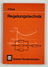 Regelungstechnik T. Ebel Teubner Skript 1987 📘 Studium Steuerung 🔥Sehr gut🔥