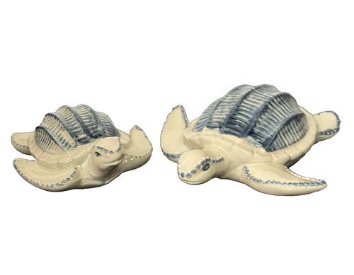 Schildkröte dekofigur - 2x,