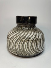 Mid Century Fat Lava Vase Carstens Tönnieshof Scheurich Keramik Space Age Vintag