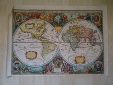 Historische Weltkarte