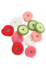 HABA Gemüsespieß Kaufladen Spielzubehör Stoffspielzeug Spielküche Mehrfarbig