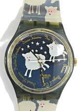 A Superb 1995 Swatch Watch GN150 BLACK SHEEP, Exc Cond, New Batt, Fully Working