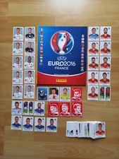 Panini Fußball EM 2016 Frankreich Leeralbum und 150 verschiedene Sticker