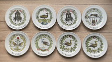8x Porcelaine de Paris D'Auteuil Chambord - Brotteller Beilagenteller - 18,5 cm