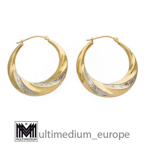 585er gelbgold ohrringe - 585er,