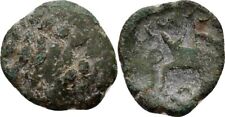 Kelten Gallien Belgica Ambiani Bronze 150-50  12 mm/ 1,1g Original Münze #FDP310