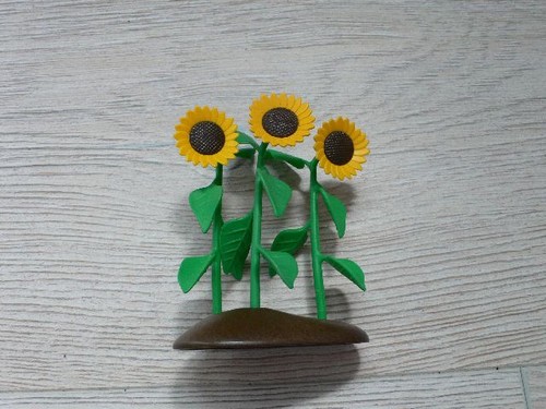 Playmobil 3x sonnenblume - -,