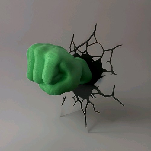 Hulk faust wanddeko marvel - faust,