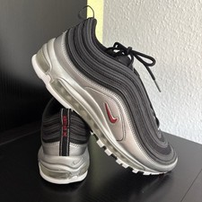 Air Max 97 Sneaker Gr. 44 US 10 UK 9 Schwarz Silber Freizeitschuhe Schuhe