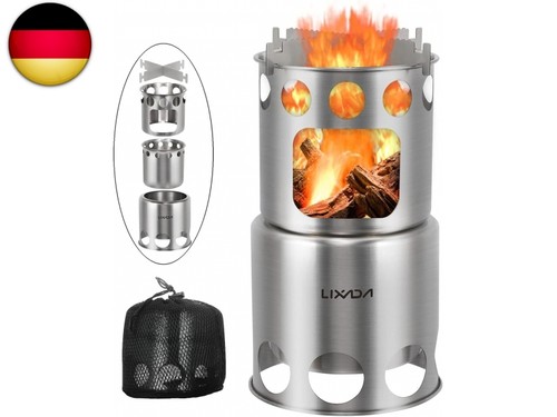 Lixada campingkocher holzofen - campingkocher,
