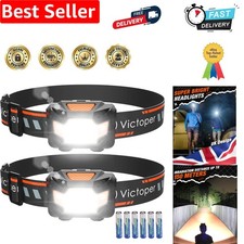 Laufende Stirnlampe -