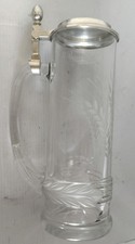 Bierkrug glaskrug mit - bierkrug,