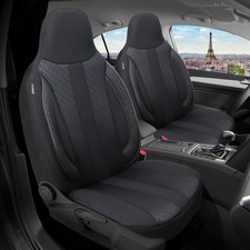 Schonbezüge Sitzbezüge für Renault Scenic 3 Bj 2009-16 in Schwarz MD504