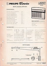Service Manual-Anleitung für Philips L3 D51 T,Evette 