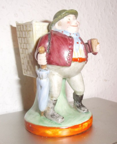 Dicker mann mit - mit, kraxe