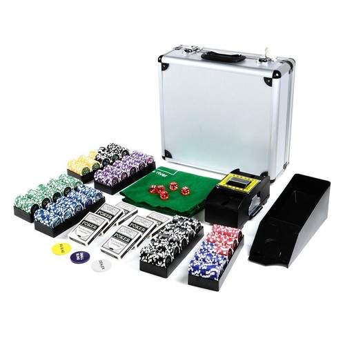 Pokerkoffer set deluxe - set, 600