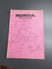 HONDA Camino 50 TYP PA50 original HONDA Technische Beschreibung