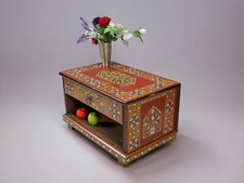 hand bemalte orient Massivholz Schrank Kommode Tisch Regal beisteltisch Nr:22/C