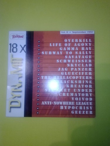 Dynamit volume rock hard - cd,