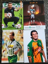 Werder Bremen Autogramme - original signiert-