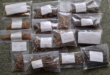 Messing Schrauben  und Muttern