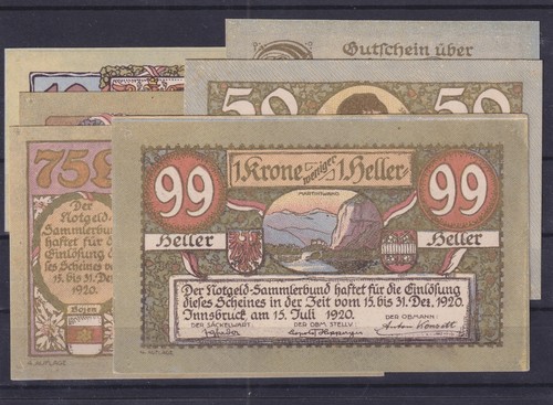 Privat notgeld innsbruck - Ö.,
