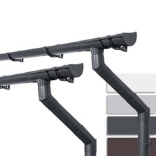 2x INEFA Dachrinnen Set