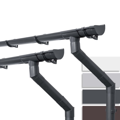 Inefa dachrinnen set - 2x,