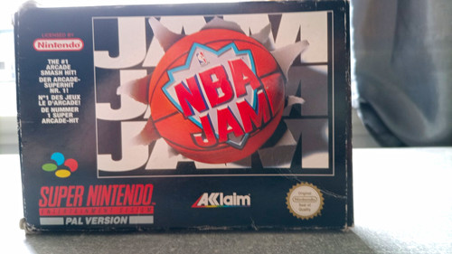 Acclaim nba jam - snes, pal