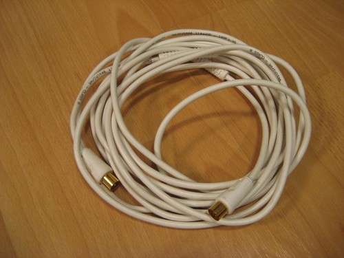 Antennenkabel doppelt - -,