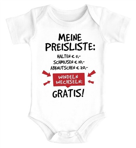 Baby body mit spruch - baby,
