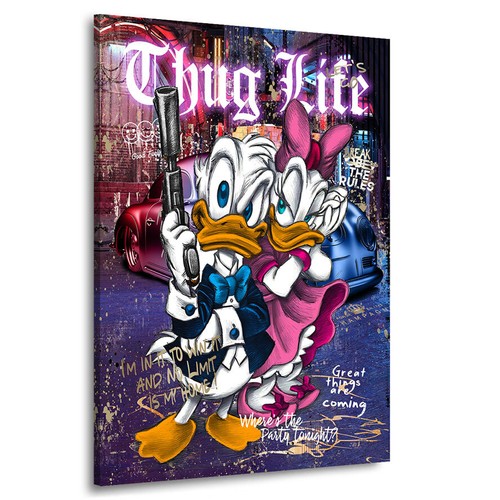 Acryl glas donald daisy - acryl-glas, duck