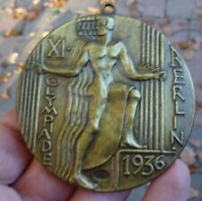 Olympiade  1936  Medaille  ältere Sammleranfertigung