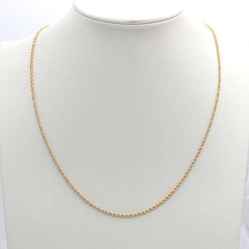 Halskette kordel 18kt 750 - 18kt,