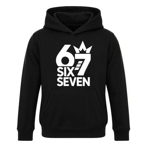 Hoodie six seven - six, kids