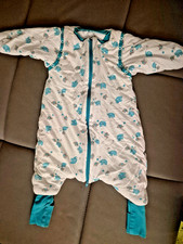 Original SCHLUMMERSACK Ganzjahresschlafsack TOG 2,5 -  70 cm mit Armen und Füßen