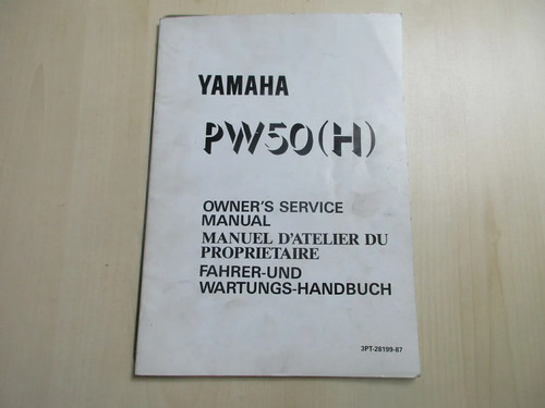 Yamaha handbuch - pw, (h)