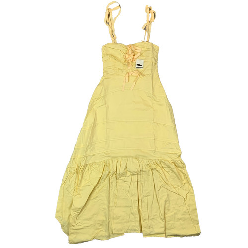 Free people palma gelbes midi - gelbes,