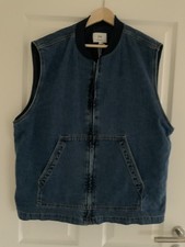 Weste jeansfarben mit